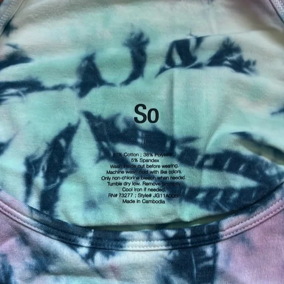 Juniors SO Crop Top - Picture 4 of 4